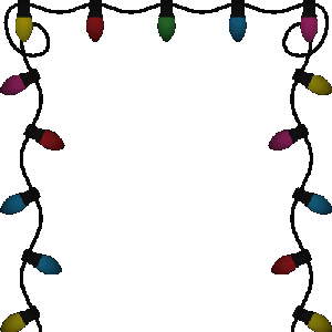 Winter Lights Border (Animated)