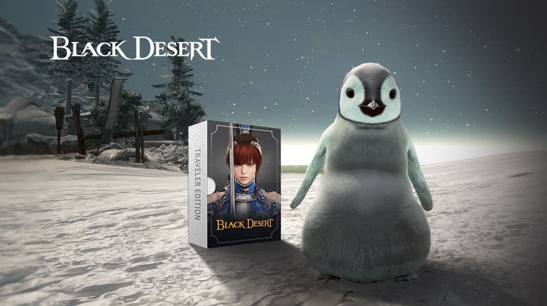 Black Desert Online Traveler Edition & Penguin Pet Key Giveaway