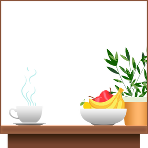 Morning Coffee Border